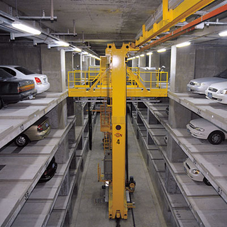 Illustration for article titled Robotic Car Park Gallery